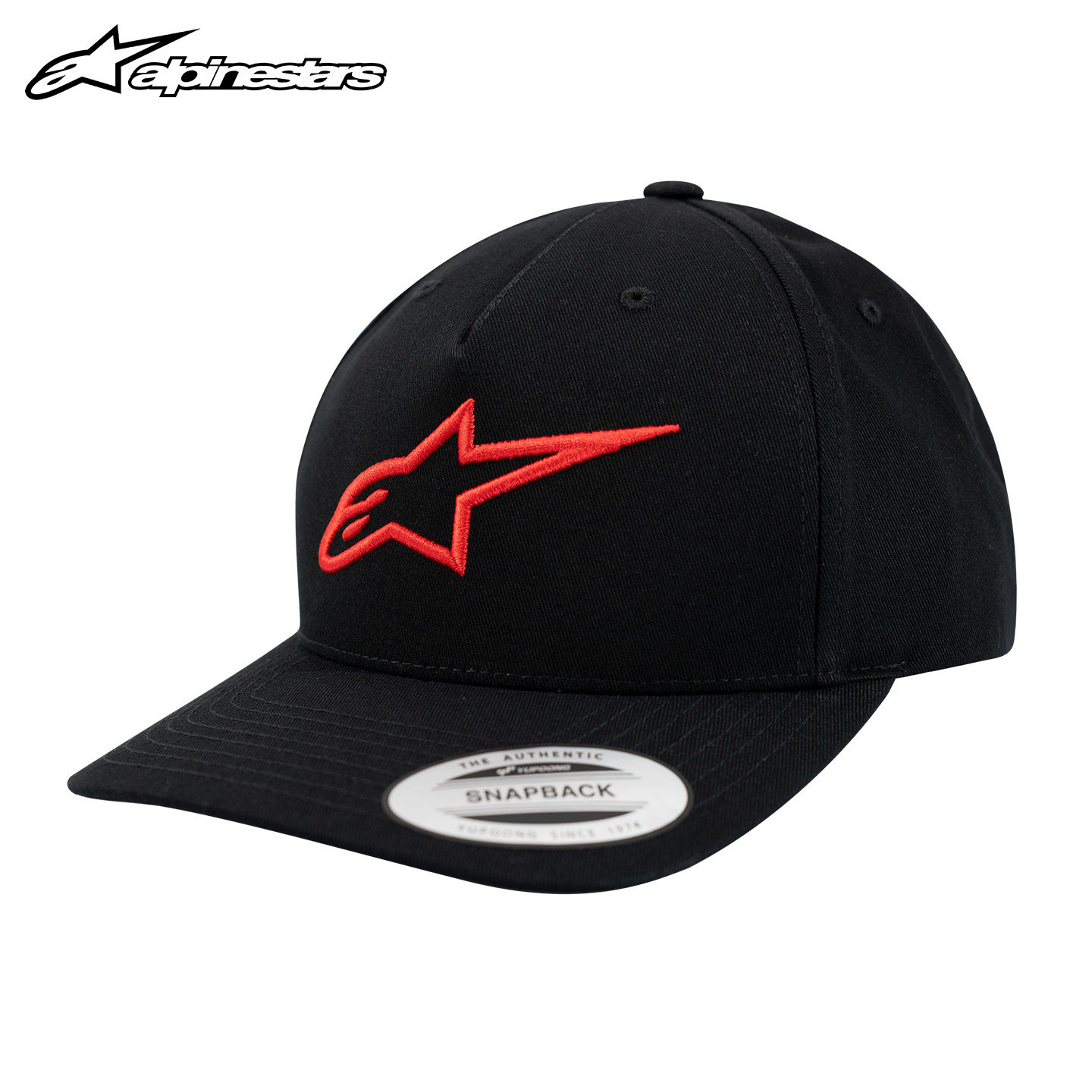 意大利a星alpinestars摩托车骑行帽休闲鸭舌帽刺绣弯檐帽子棒球帽