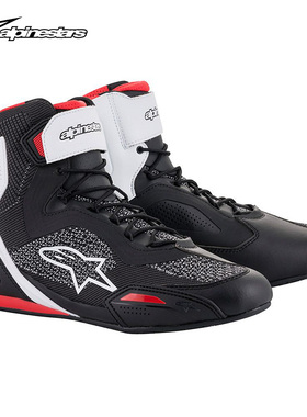 a星alpinestars摩托车骑行靴夏季机车骑行鞋男FASTER-3 RIDEKNIT