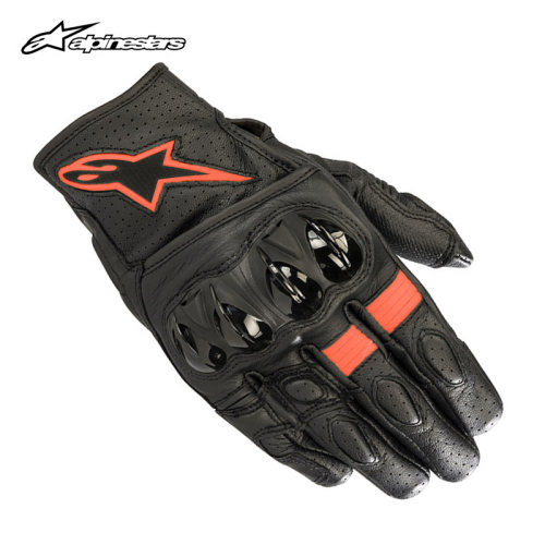 alpinestars皮手套防摔骑士装备