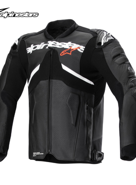 a星摩托车皮衣ATEM v5机车皮夹克专业赛道驼峰赛车服牛皮摩托车服