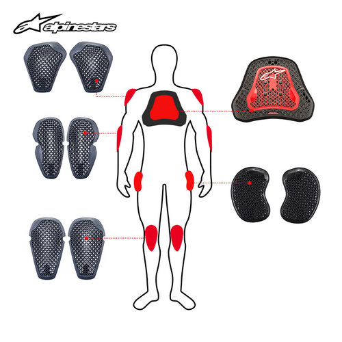 a星内置防摔摩托车护具