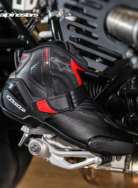 a星摩托车靴机车靴夏季短靴摩托靴摩托鞋休闲鞋SMX-1 R V2 VENTED