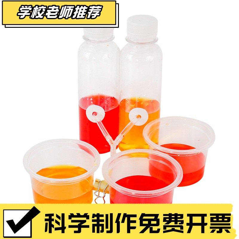 两心壶科学实验DIY大气压力儿童小学生手工科技小制作材料包CX31,玩具/童车/益智/积木/模型,科学实验,淘宝优惠券,粉丝福利购,淘宝优惠卷