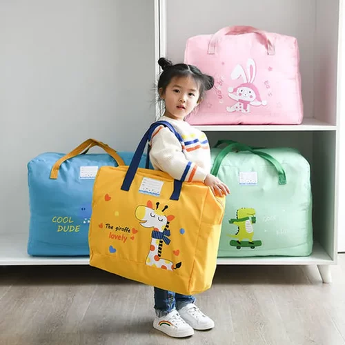 手提袋被子装儿童搬家棉被被褥打包袋袋子被子幼儿园收纳袋大容量