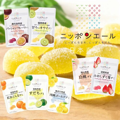 日本直邮JA农协水果夹心软糖限定