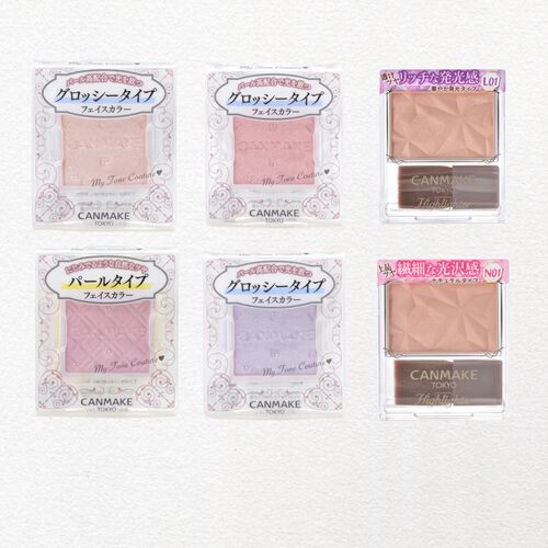 日本CANMAKE井田单色腮红CANMAKE
