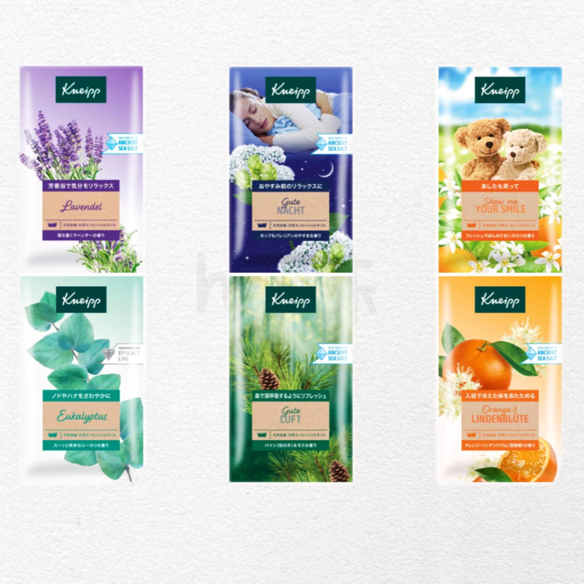 Kneipp日本直邮Kneipp克奈圃浴盐