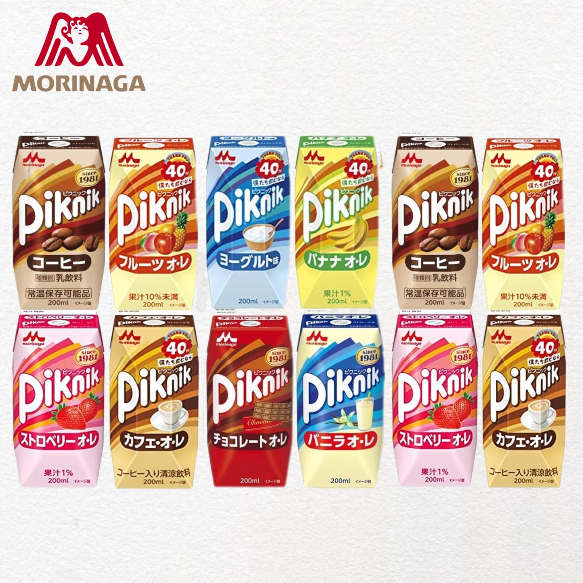 日本直邮森永Piknik果味牛奶饮料