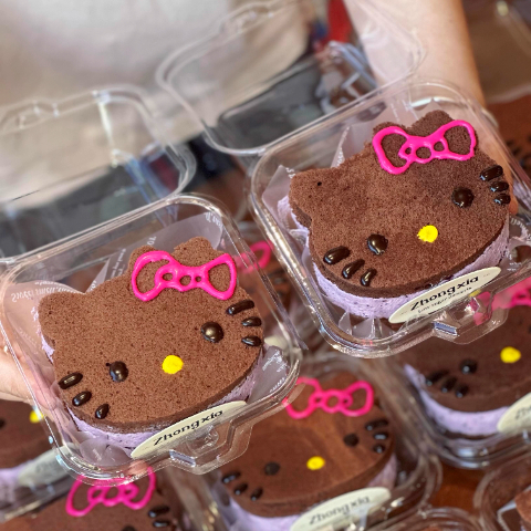 hellokitty蛋糕模具包装盒