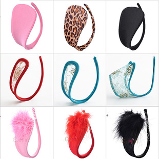 情侣男女士一片式c字隐形小内裤C字短裤性感丁字裤蕾丝透明无痕。