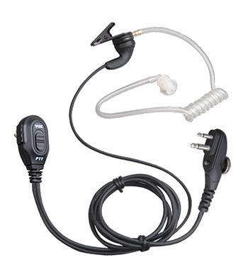 Hytera/海能达PTT-ON-MIC带VOX功能透明管耳机 EAM12对讲机耳麦