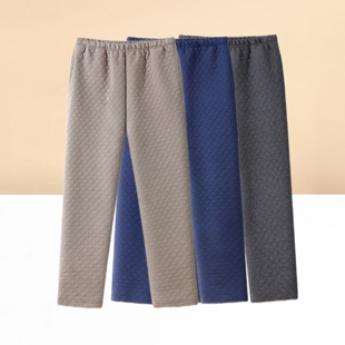 冬季男士加厚保暖棉裤新款高腰大码防寒打底裤内搭秋裤外穿长裤子