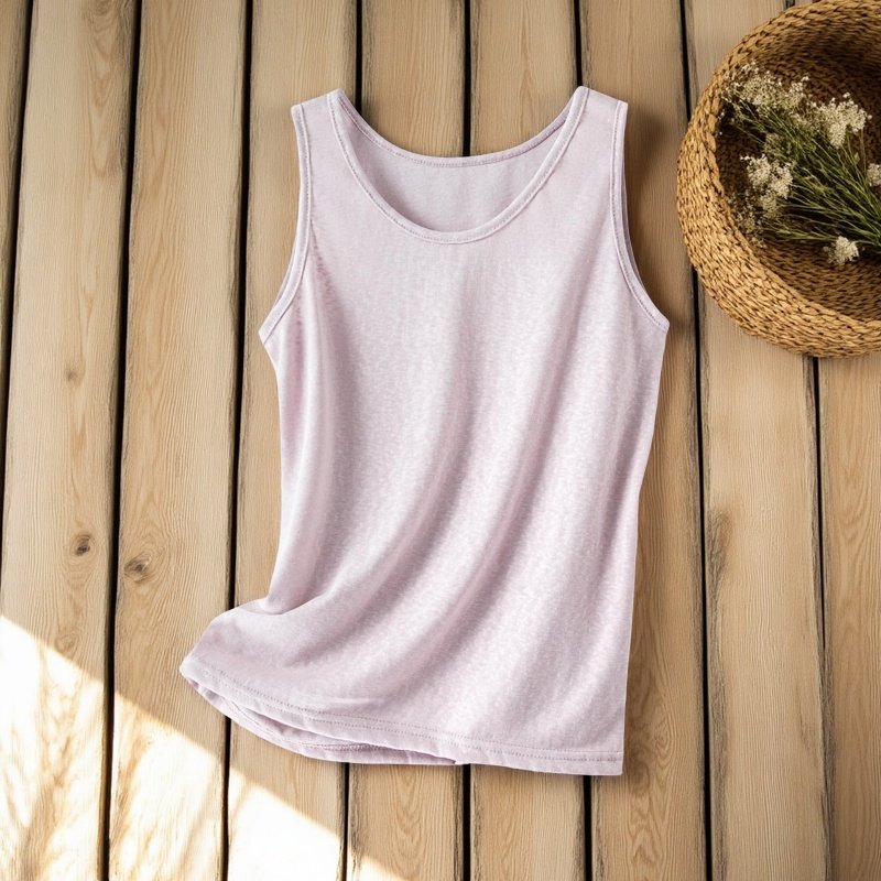 松弛感棉麻背心女薄款外穿打底衫竹节棉无袖上衣夏季简约内搭吊带