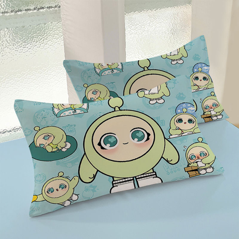儿童游戏卡通可爱双面枕套儿童房间学生宿舍家用床上拉链枕头套