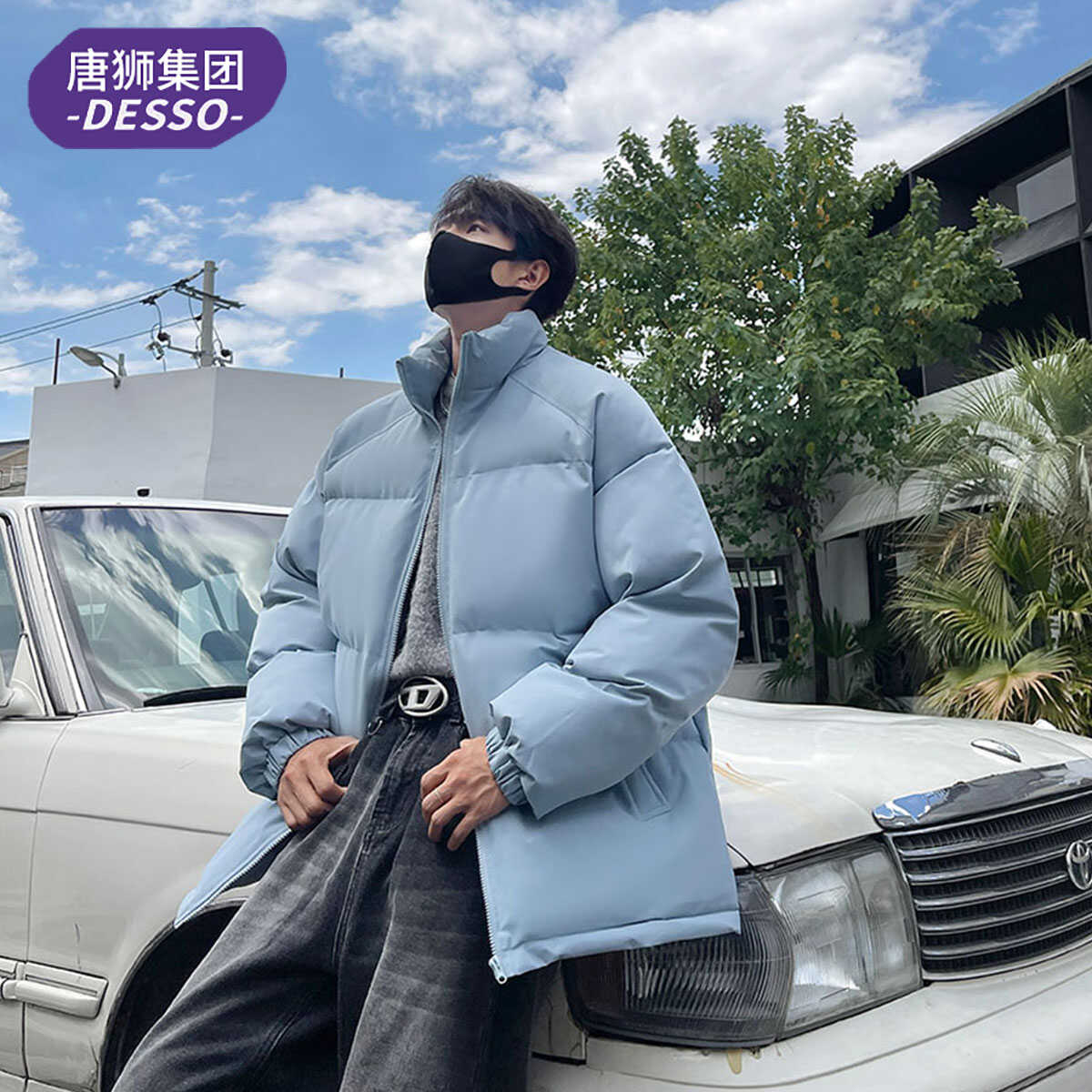 唐狮集团DESSO 男士百搭面包服2024冬季潮流外套保暖短款立领棉服_淘宝内购会_男装-第4张图片-提都小院