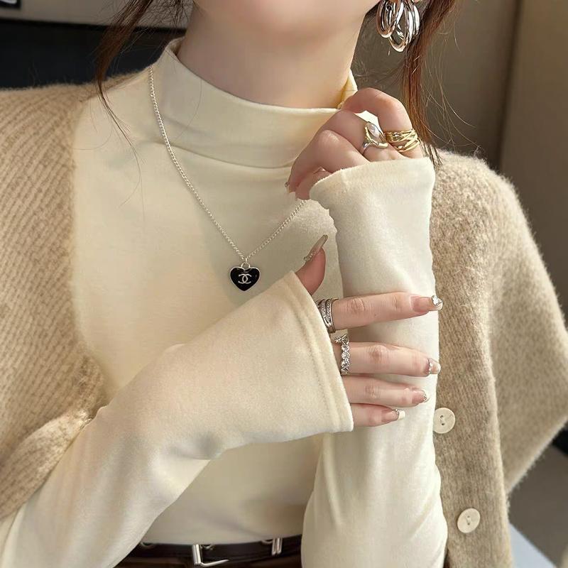 唐狮desso德绒秋冬季保暖打底衫女内搭长袖女新款上衣半高领显瘦_淘宝内购会_女士内衣/男士内衣/家居服-第3张图片-提都小院