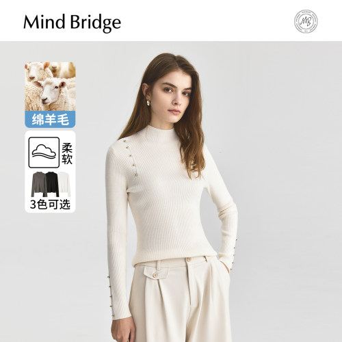 MindBridge半高领毛衣