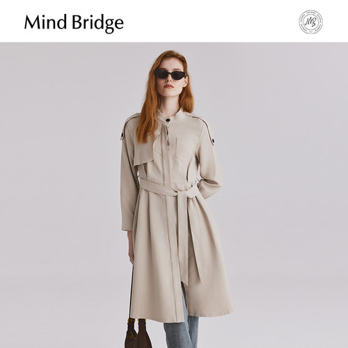 MindBridge通勤连衣裙