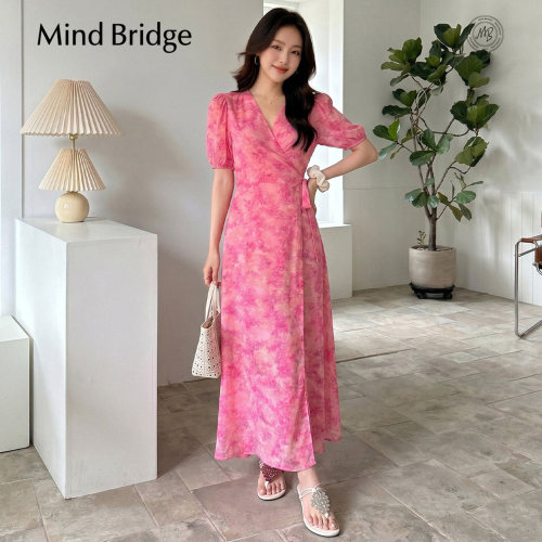 MindBridgeV领茶歇裙A字裙