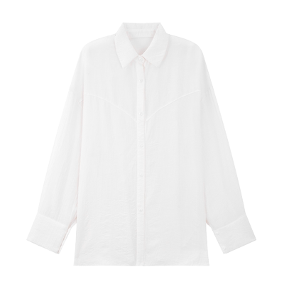 MindBridge长袖肌理感衬衫