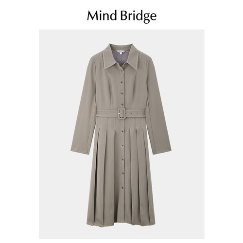 MindBridge通勤气质连衣裙
