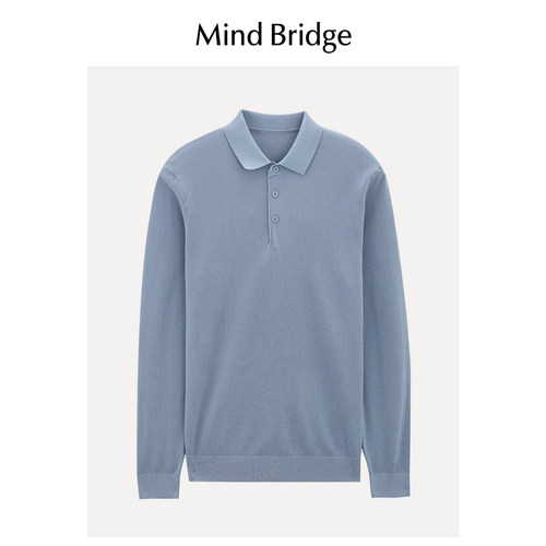 MindBridge长袖polo衫