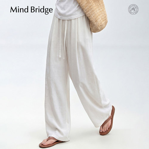 MindBridge宽松百搭阔腿裤
