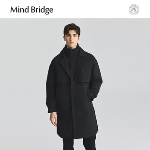 Bridge2025新款 羽绒服男士 工装 中长款 加厚夹克 保暖外套冬季 Mind
