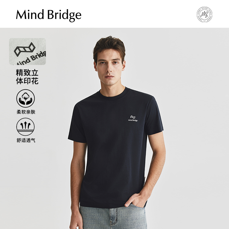 MindBridge圆领短袖T恤