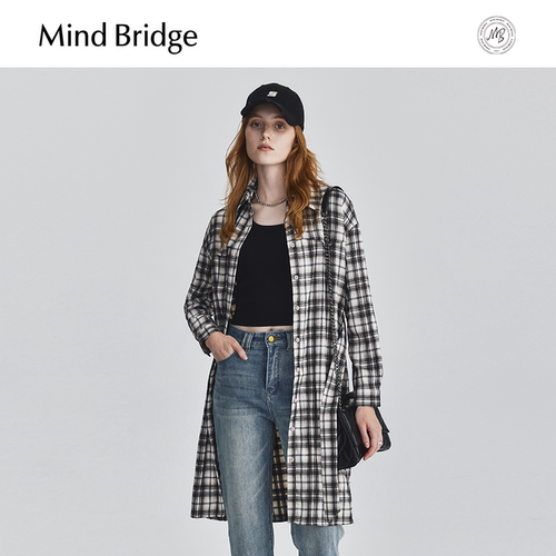MindBridge复古通勤连衣裙