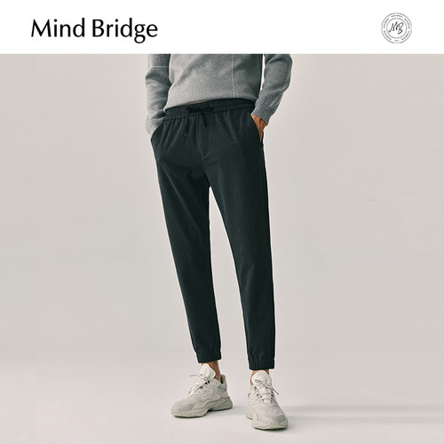MindBridge长裤束脚休闲裤