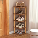 Простая полка для обуви дома, дверной проем, многослойный шкаф для обуви, узкая полка, компактная многофункциональная стойка для хранения, экономичная мини-стойка