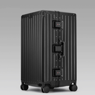 布兰兔铝框行李箱女大容量30寸超大出国旅行箱28学生拉杆箱男皮箱