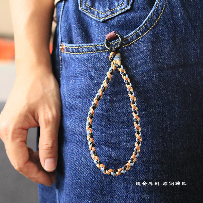 手工编织创意手机挂绳手腕防丢绳