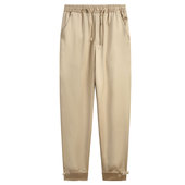 子男夏季 垂感男士 薄款 铜氨丝冰丝裤 直筒宽松大码 长裤 休闲裤 子凉感