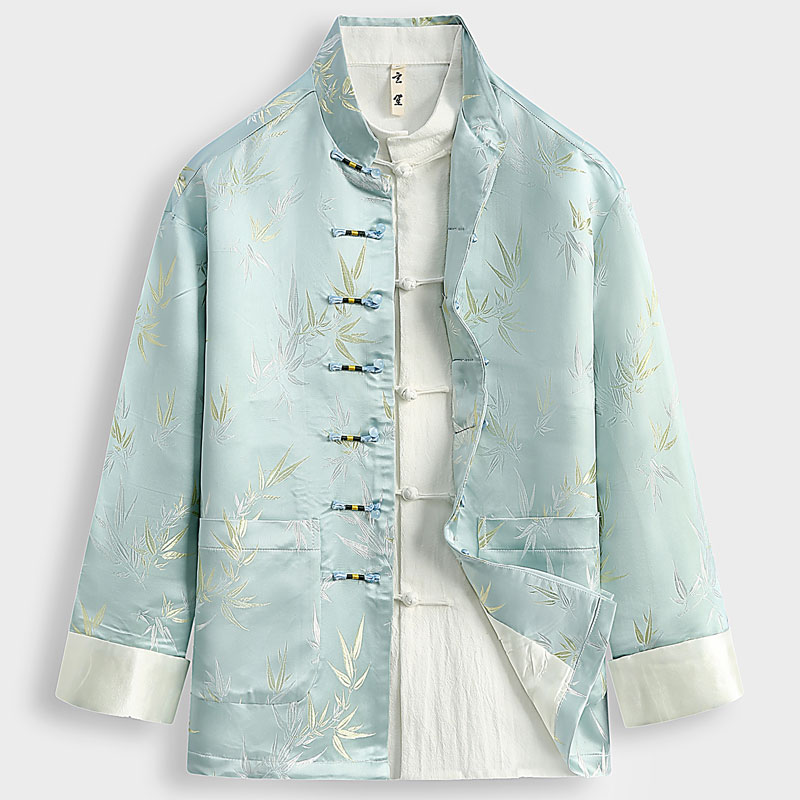 新款唐装新中式中国风男装