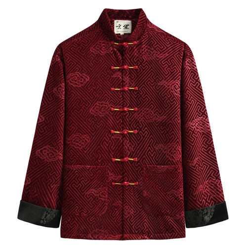 玄笙秋季唐装男中国风男装