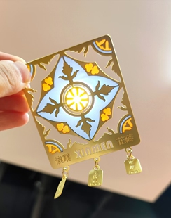 厦门特色花砖透光冰箱贴&书签个性创意文创家居装饰品伴手礼礼物