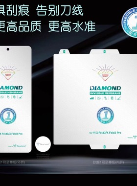 适用折叠三星Z Fold SE 4金刚水凝软膜1号至尊华为Mate X6 5 3钻石防爆W25 24 23 22高清Magic VS Find N MIX