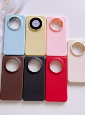 适用于OPPO Reno15 14 13 12 11 10 9 8 Pro 纯色素皮纹理壳 A5 3I简约 F29  27百搭情侣防摔保护手机壳批发