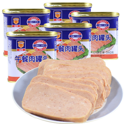 上海梅林午餐肉罐头火锅食材肉