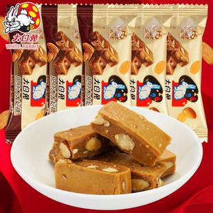 大白兔巴旦木太妃糖坚果焦香糖果巴旦木仁添加量24%年货糖果喜糖