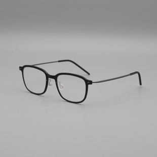 7g无螺丝林德超轻手工眼镜方框百搭男女简约配近视变色防蓝光6510