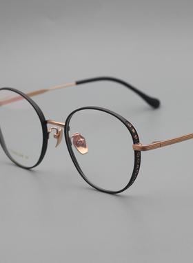 高品质眼镜 经典老花眼镜架大框宽边 适合高度数 21444