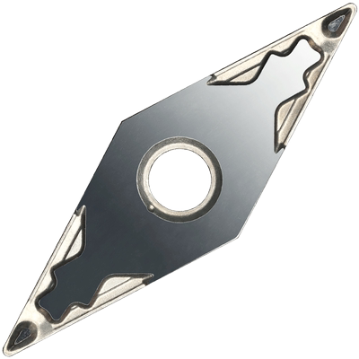 菱形数控刀片VNMG160404-HQ VNMG160408-HQ陶瓷精车替代TN60