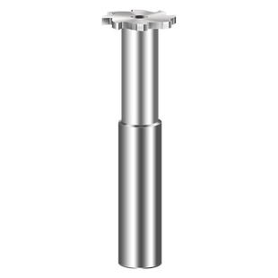 高速钢T型槽铣刀t刀成型刀铝用圆槽钢用梯形槽数控刀具直柄T形刀