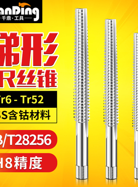 T型梯形丝锥螺纹机用丝锥TR6 8 10 12 16 18 20 22 24 28-52攻丝