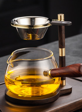 懒人泡茶支架茶漏架易泡架玻璃公道杯过滤网支架茶具分茶器茶滤器