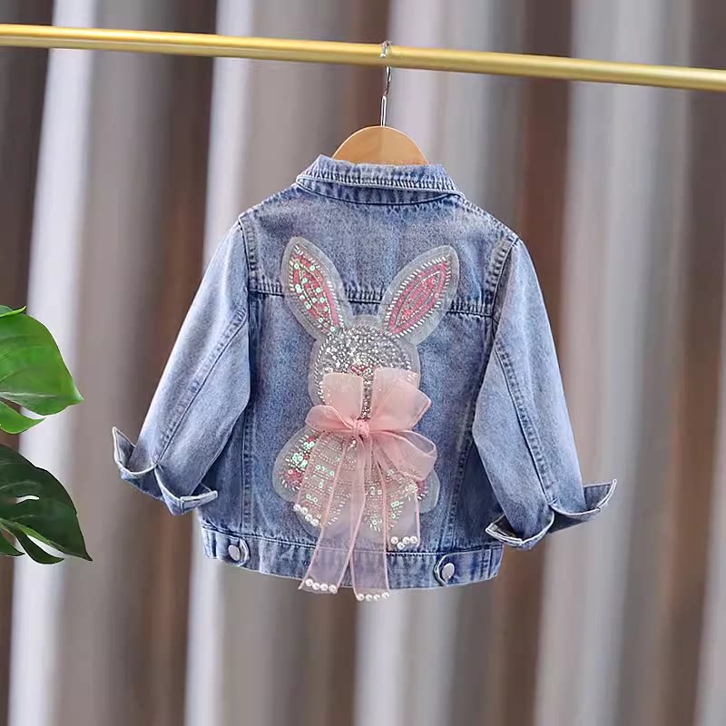 女童春装牛仔衣2026新款韩版大童女孩休闲儿童春秋女宝宝春季外套