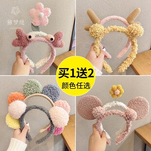 儿童发箍可爱超萌网红女童头洗脸箍可爱公主韩版超仙发卡学饰